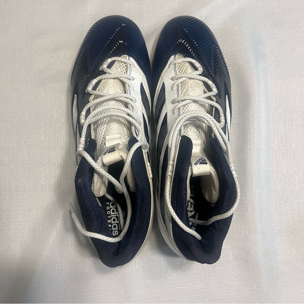 adidas Navy and White Sneakers